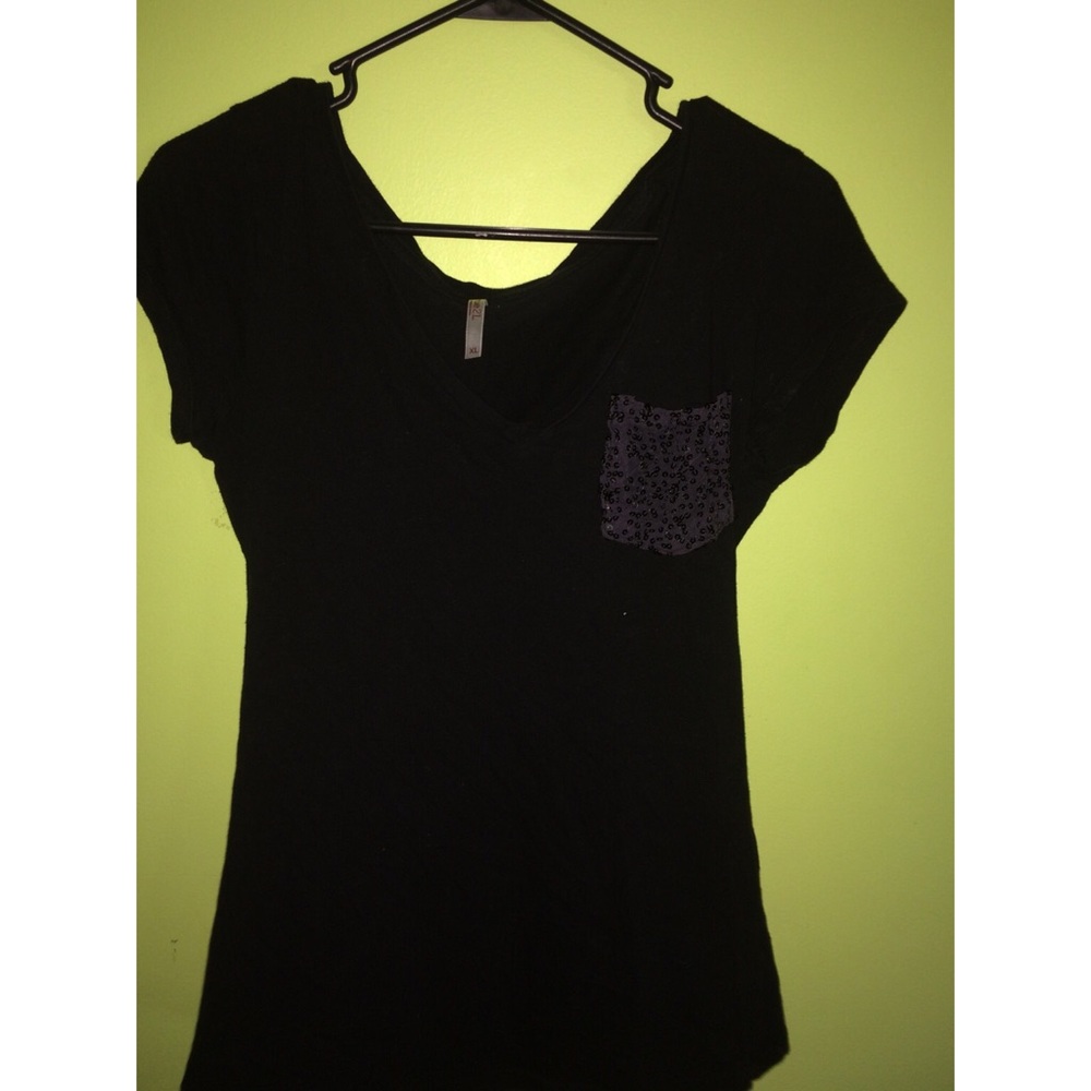 V-neck top